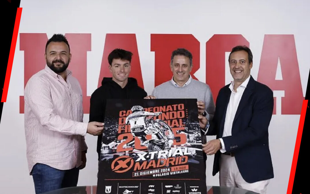 Jaime Busto presenta el X-Trial de Madrid en MARCA