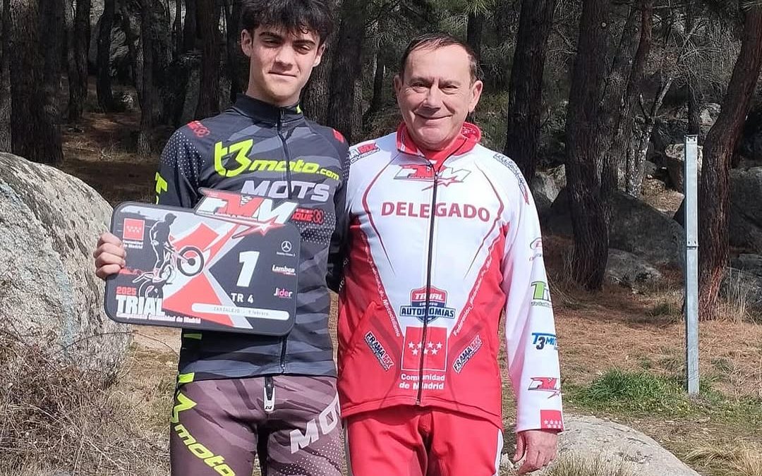 Éxito rotundo en el Campeonato de la Comunidad de Madrid de Trial con 69 pilotos inscritos