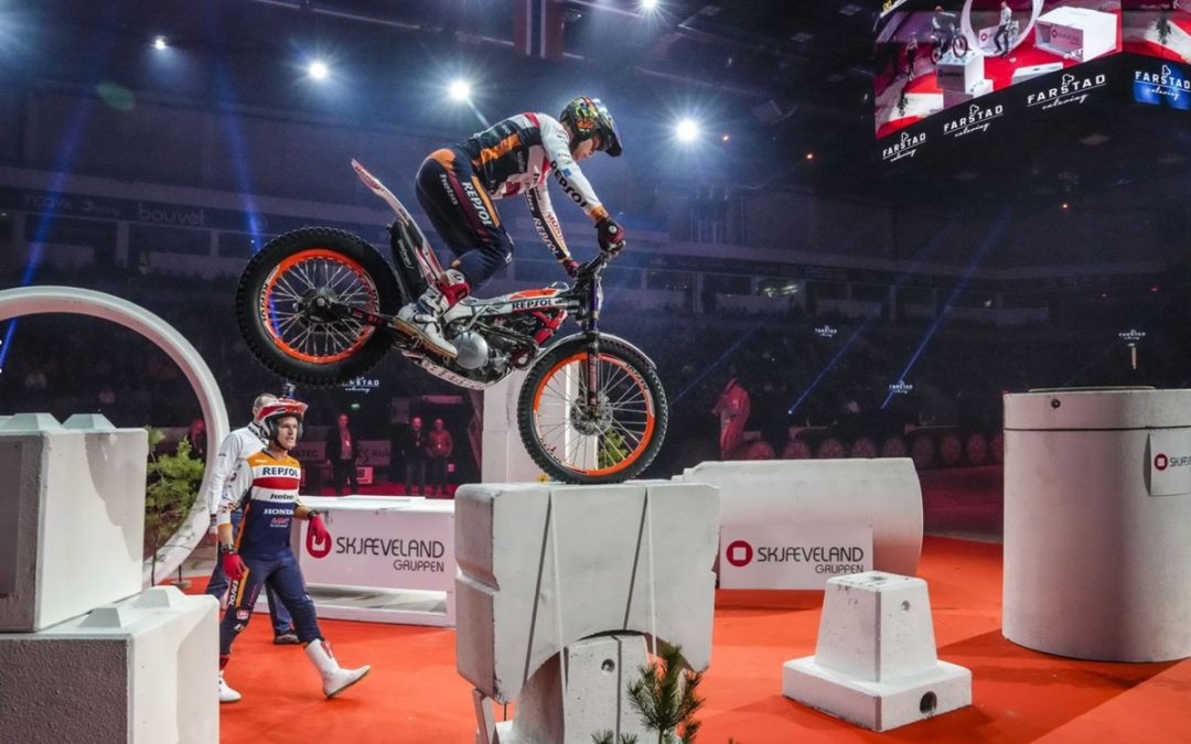 Toni Bou y Marta Abellán reafirman su dominio en Noruega con el joven Canales como sorpresa