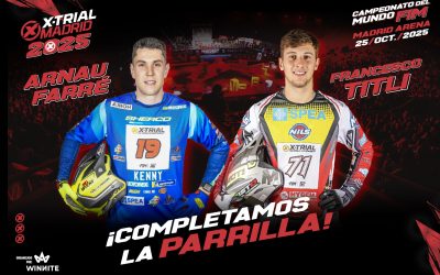 Arnau Farré y Francesco Titli completan la parrilla del X-Trial Madrid 2025