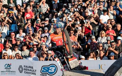 Toni Bou alcanza las 18 victorias consecutivas en Cahors y roza su 20º título mundial de TrialGP