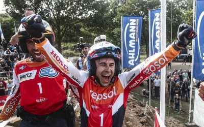 Toni Bou conquista su vigésimo título consecutivo de TrialGP tras una emocionante batalla en la que Jaime Busto rompe su racha histórica